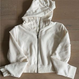 American Eagle Cropped Zip Up Jacket